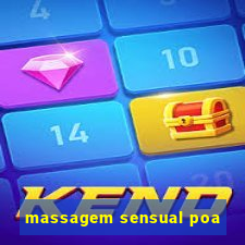 massagem sensual poa